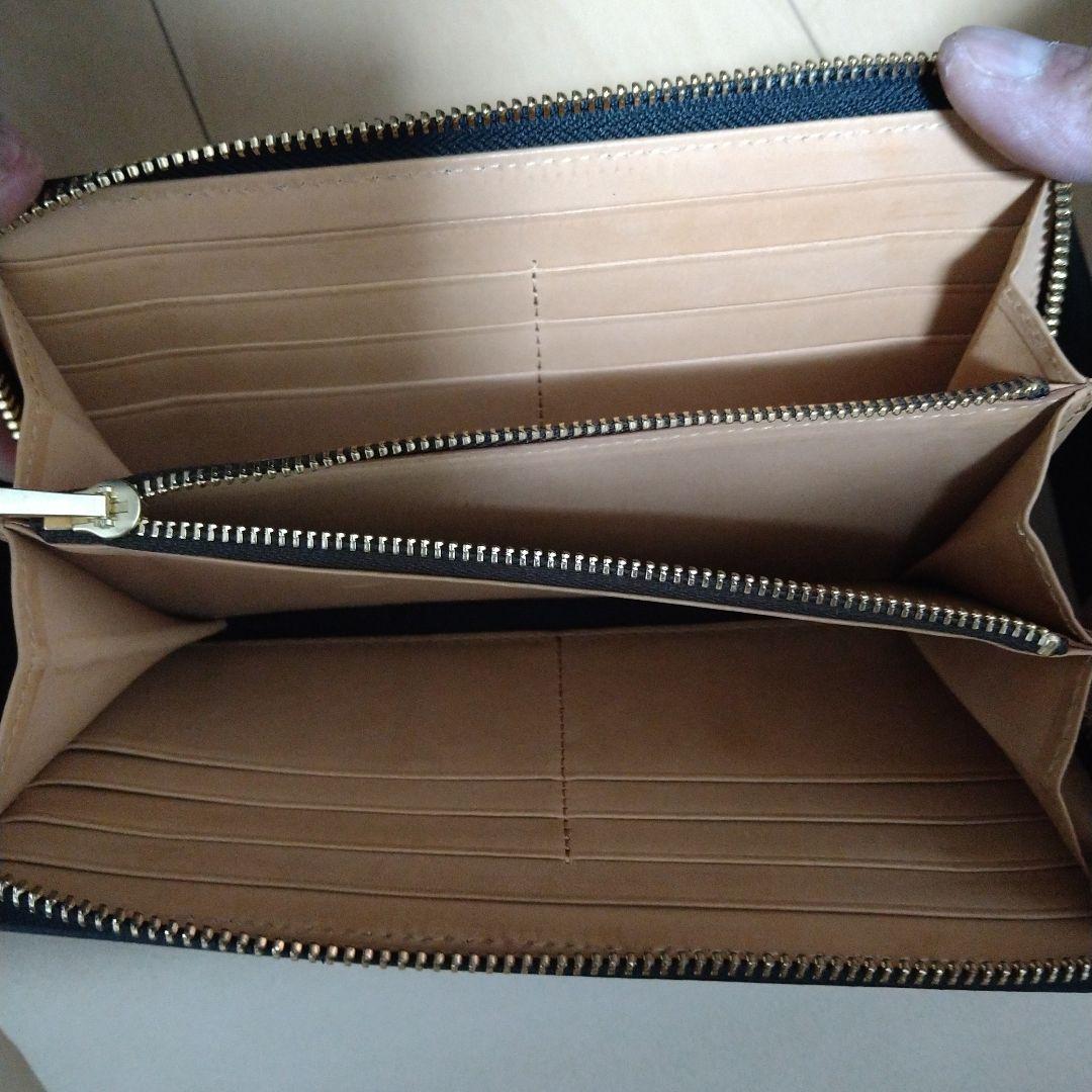HushTug コードバン長財布 黒