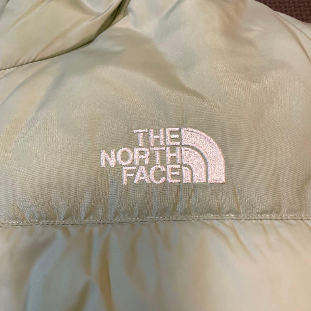 【美品】THE NORTH FACE グリーン ダウンジャケット 160cm