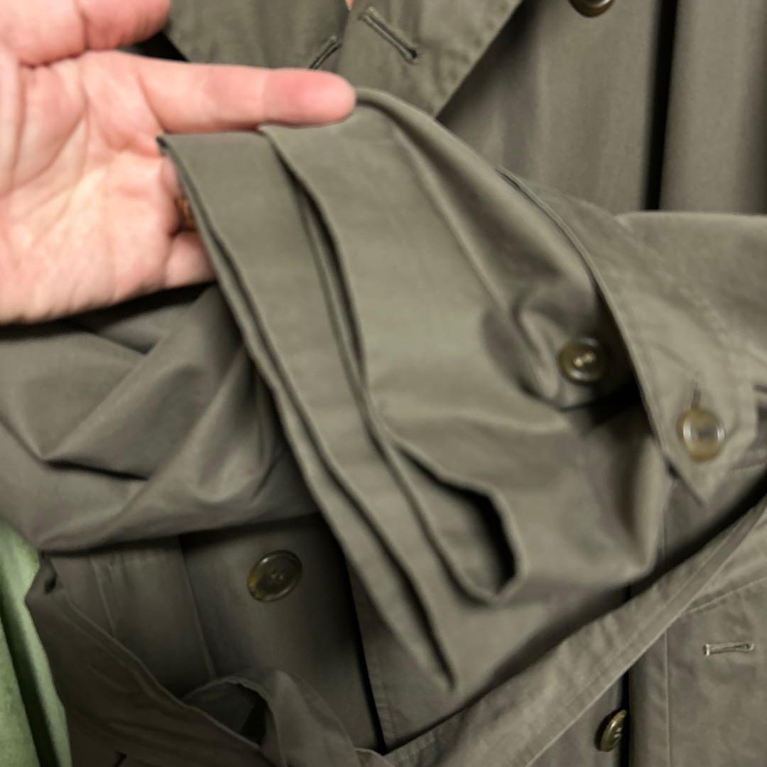 Burberry カーキライナー付きトレンチコート11Aノバチェック