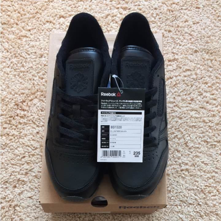 【 新品未使用 】Reebok CL LEATHER SOLID BD1320