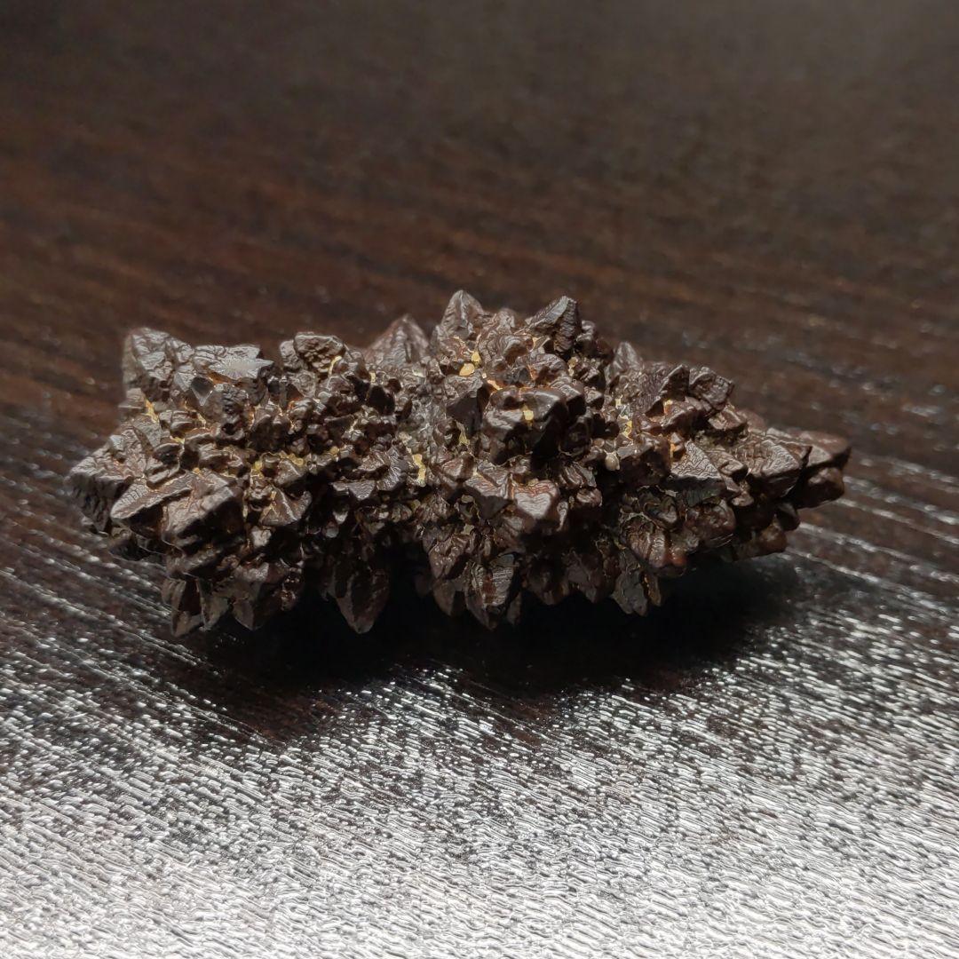 天然石 エジプト ゼットストーン 砂漠の星 ヴァジュラ型 特大84g