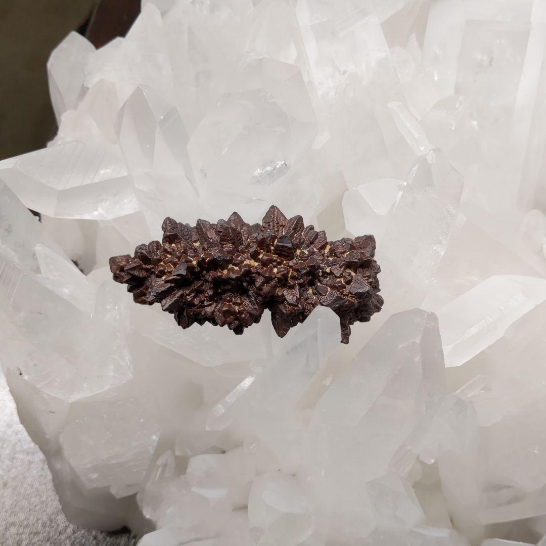 天然石 エジプト ゼットストーン 砂漠の星 ヴァジュラ型 特大84g