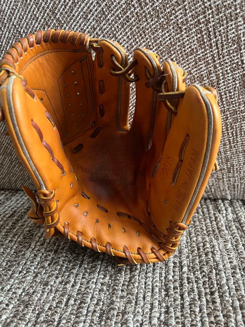 Lions 外崎修汰プロ実使用、プロ支給品グローブ