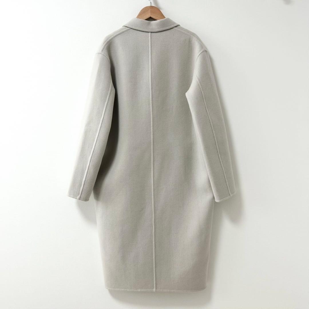 美品✨GALERIE VIE ウールカシミヤライトメルトン チェスターコート