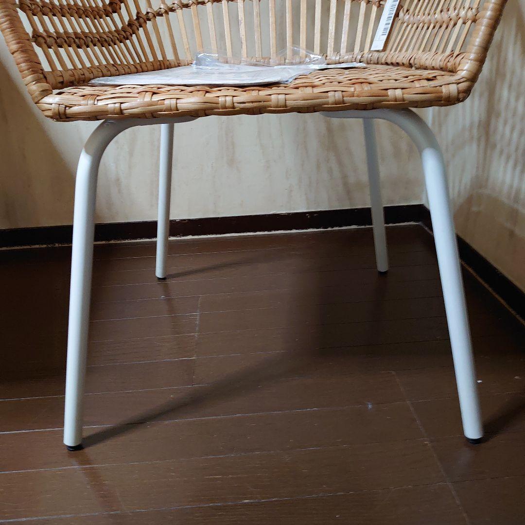 IKEA ナチュラルラタン アームチェア