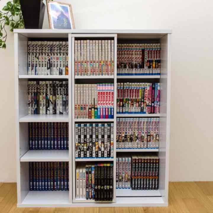 スライド式 書棚