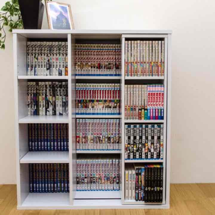 スライド式 書棚