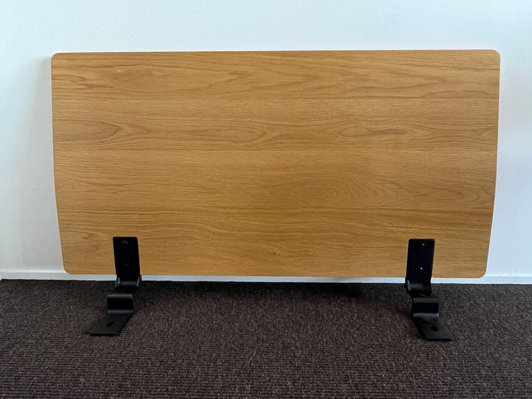 無印良品 ベッドフレーム用ヘッドボード・シングル・オーク材 02850623