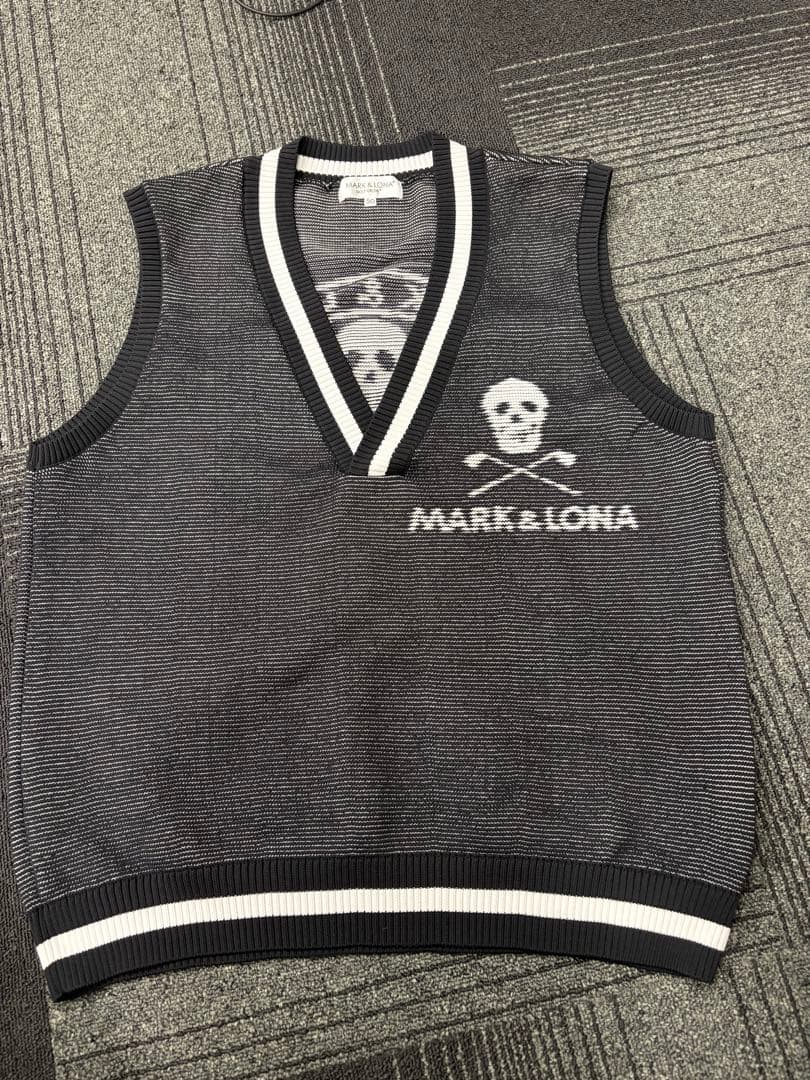MARK & LONA スカルデザイン ベスト サイズ50