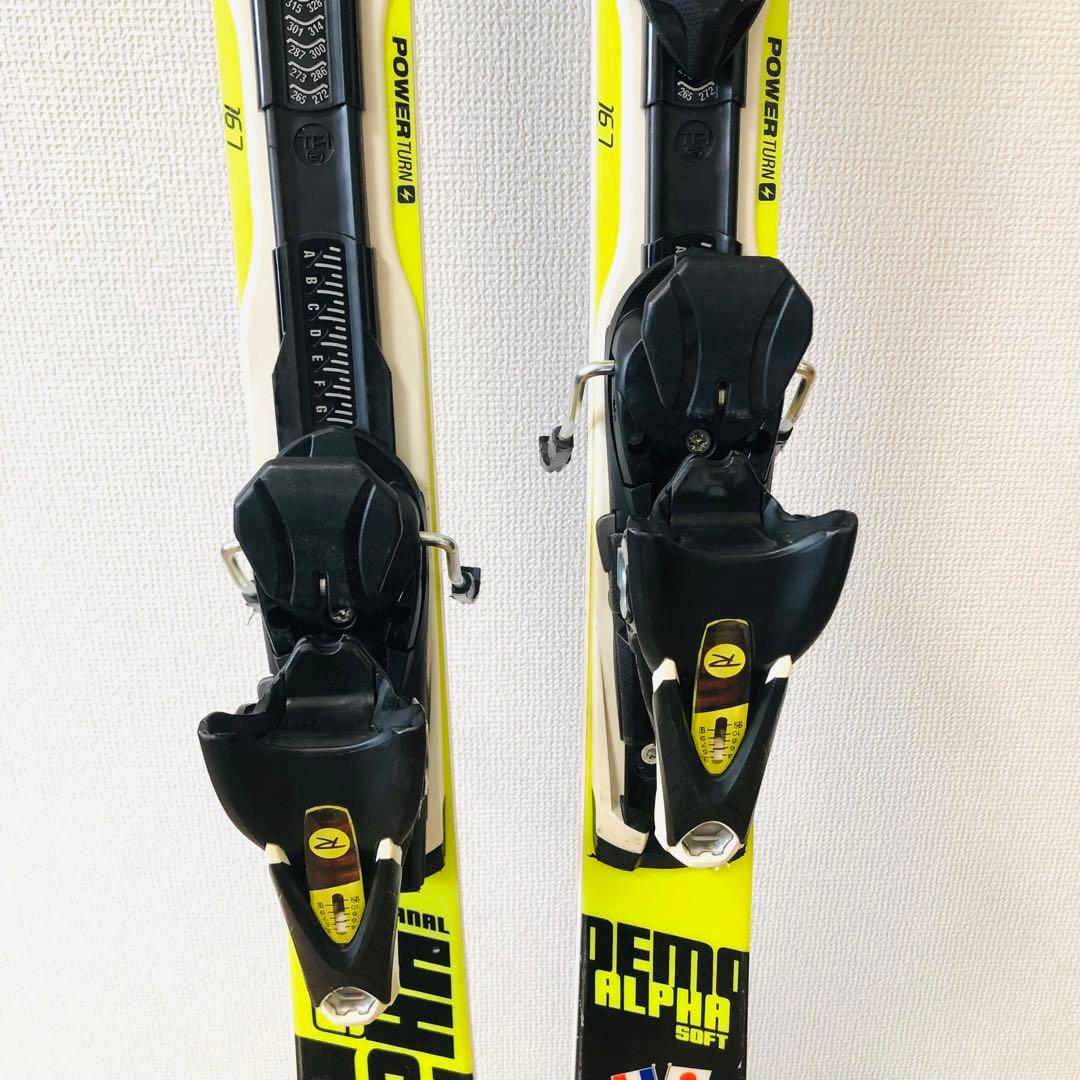 ロシニョール(ROSSIGNOL) デモアルファ ソフト スキー板 167cm