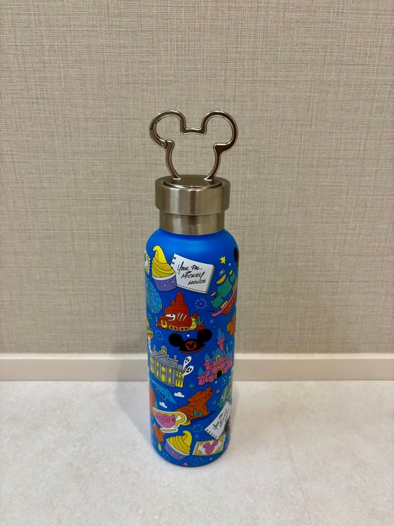 【新品未使用】カリフォルニアディズニー ステンレス製ウォーターボトル　日本未発売