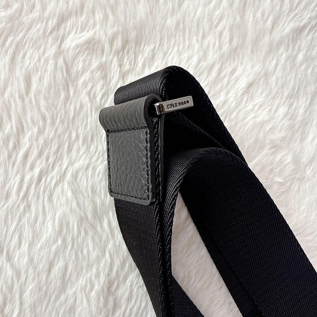☆美品 コールハーン メッセンジャーバッグ シボ革 2WAY ショルダーバッグ