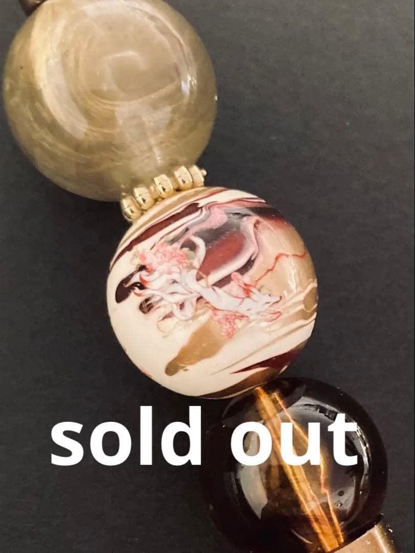 ⌘妖狐⌘赤紅色・化け狐　和風　中華風カスタムボールペン　九尾