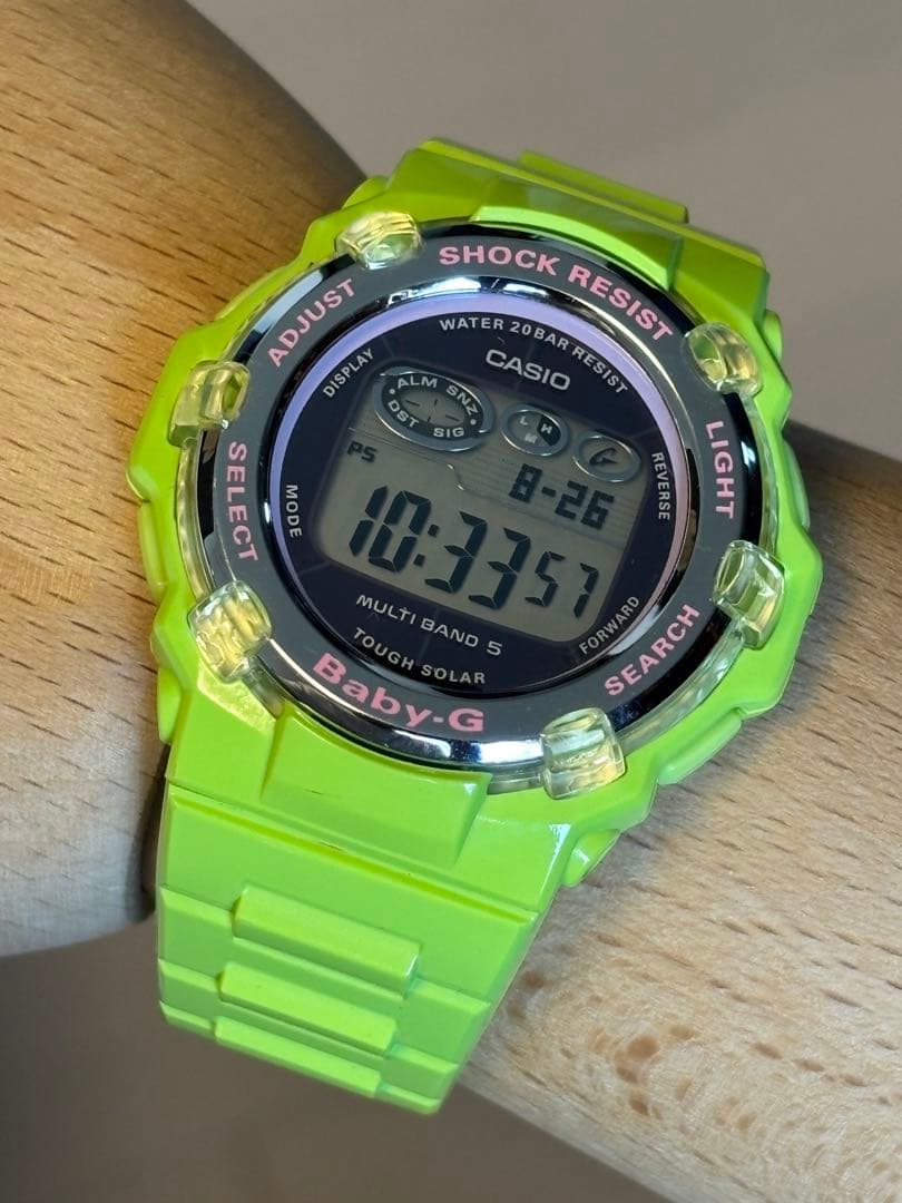 baby-G/G-SHOCK/イルクジ/BGR-3002K/電波ソーラー/雨蛙