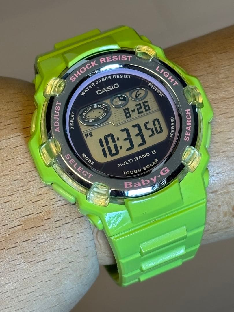 baby-G/G-SHOCK/イルクジ/BGR-3002K/電波ソーラー/雨蛙