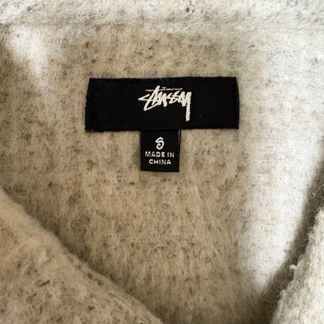 stussy Speckled Wool CPO Shirt sサイズ