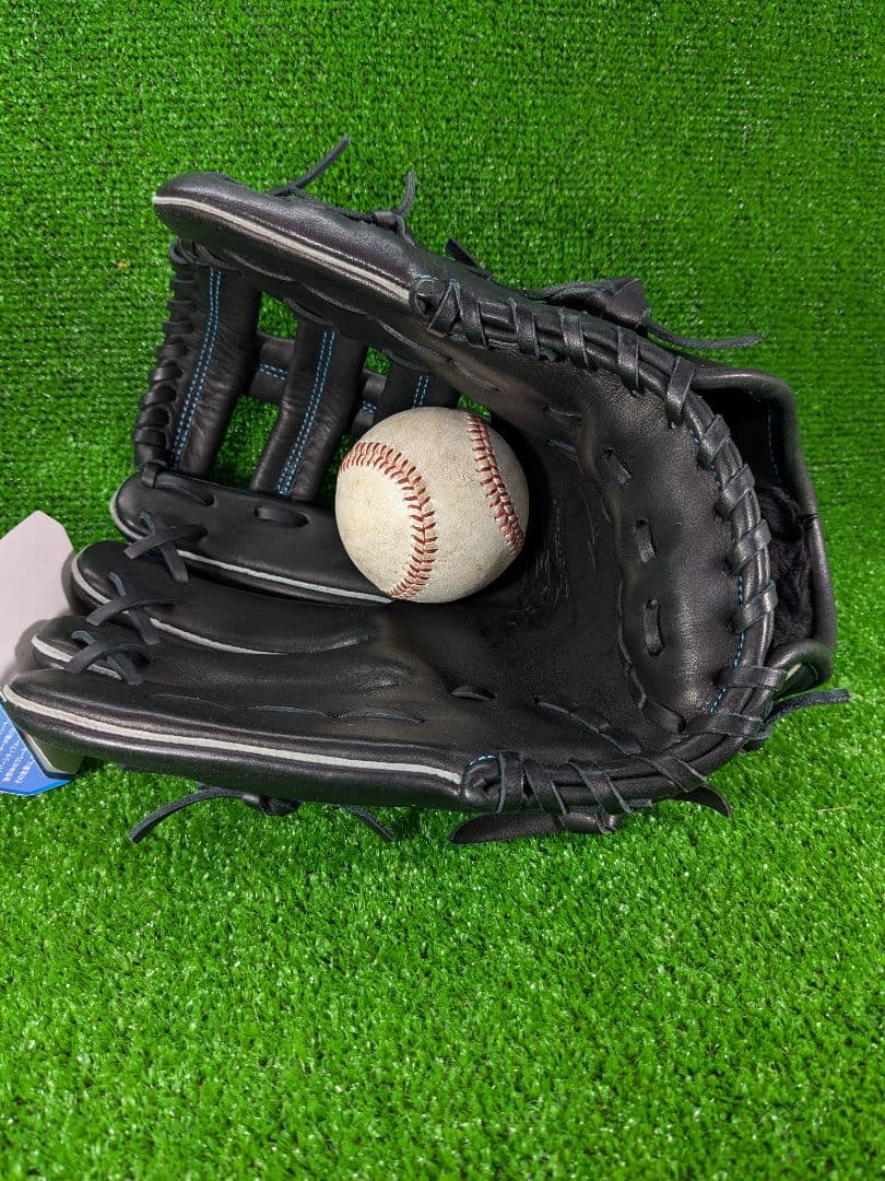 ミズノ　軟式　外野手　左投げ　西川龍馬モデル　ダイバーシティブルー