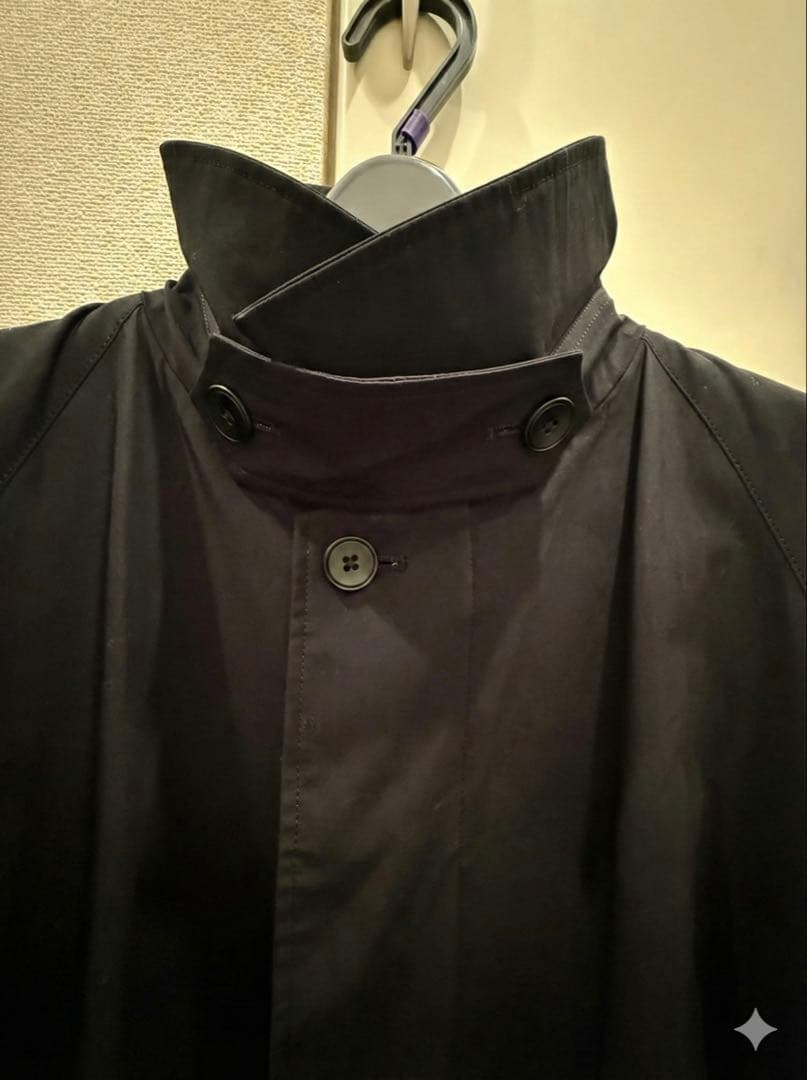 <ATON> KYOTO TSURIZOME COTTON バルマカーンコート