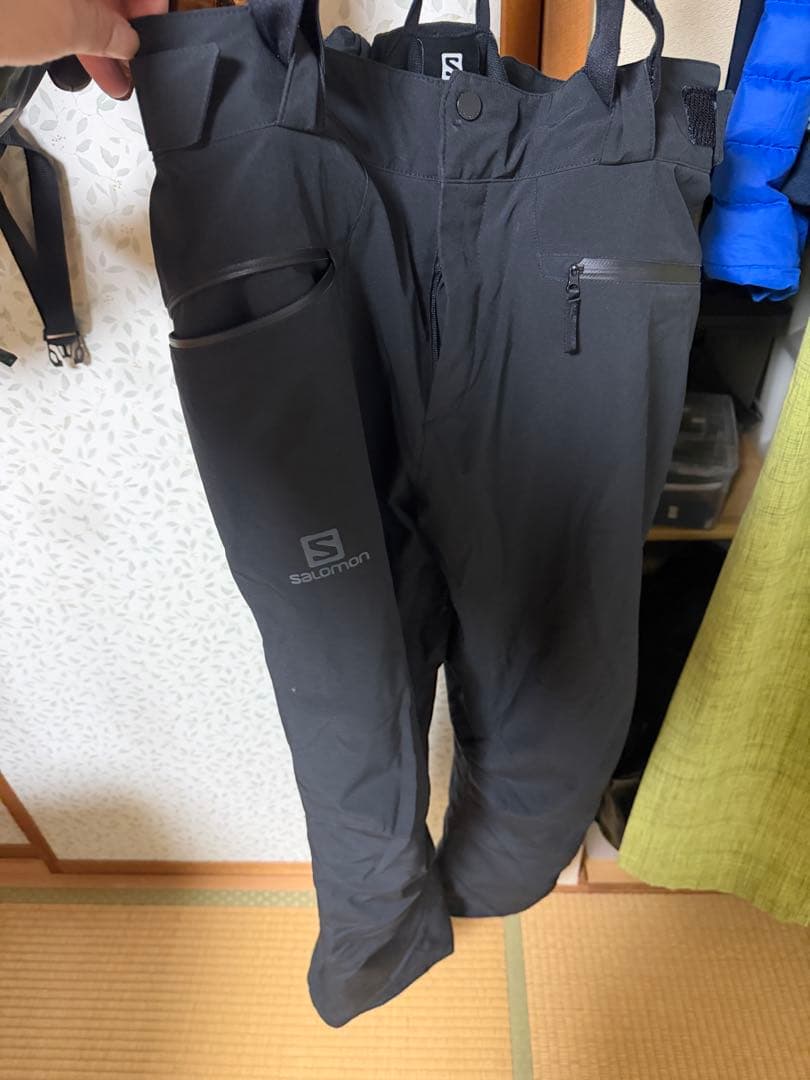 Salomon スキーウェア Lサイズ ブラック