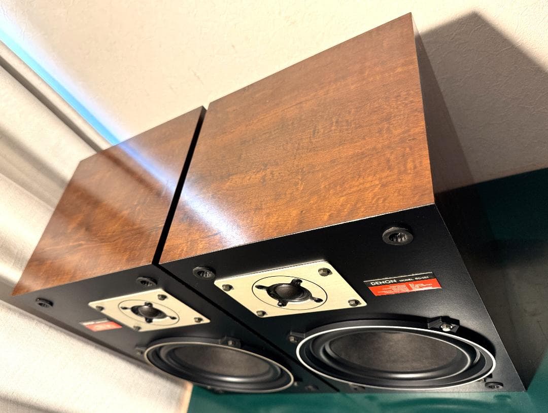 DENON SC-101 2ウェイ・密閉方式 ウーファーエッジ交換済