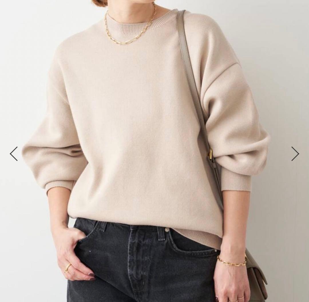 2026年 ドゥーズィエムクラス　SMOOTH TOP クルーネックプルオーバー