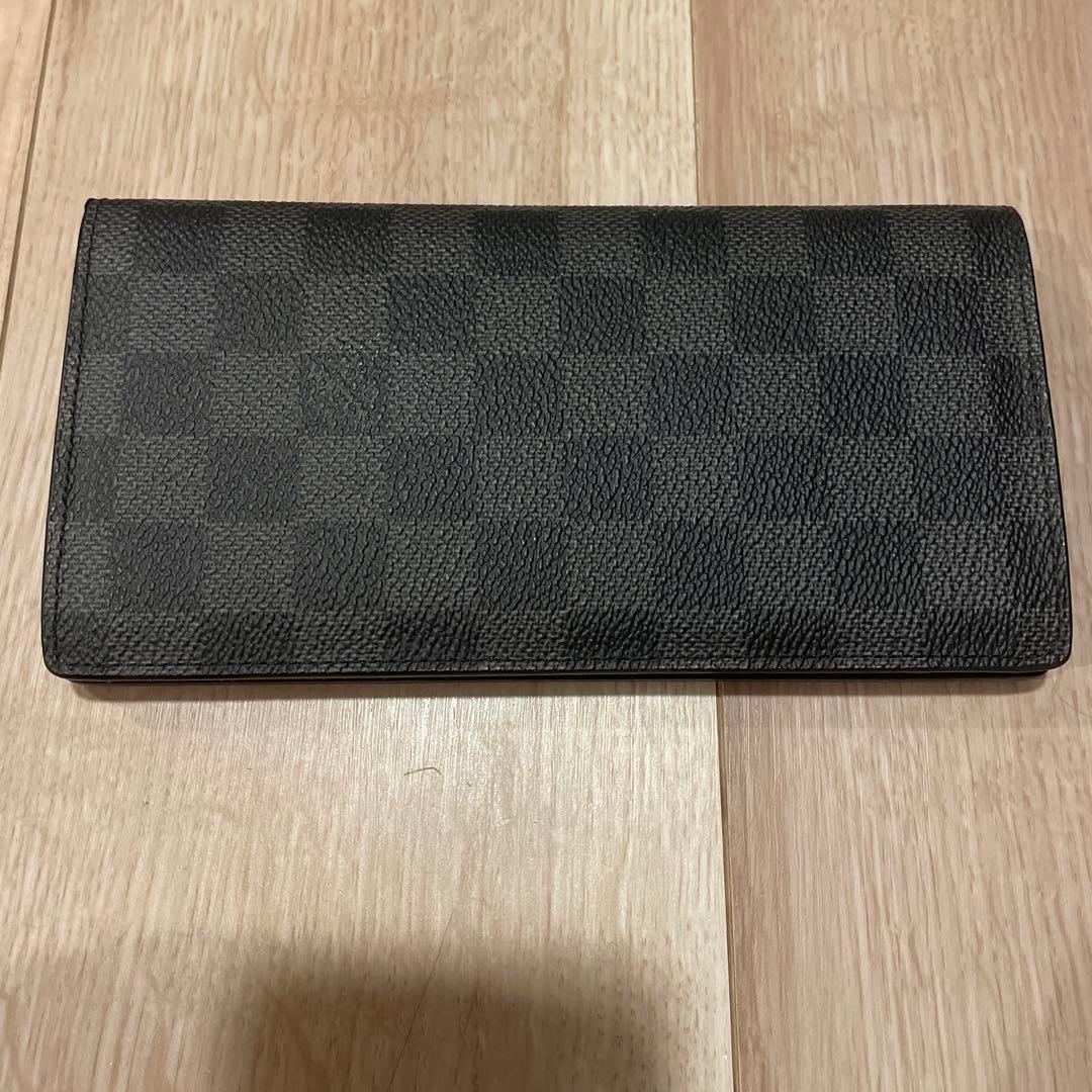【美品・最終値下げ】Louis Vuitton ダミエ 二つ折り財布