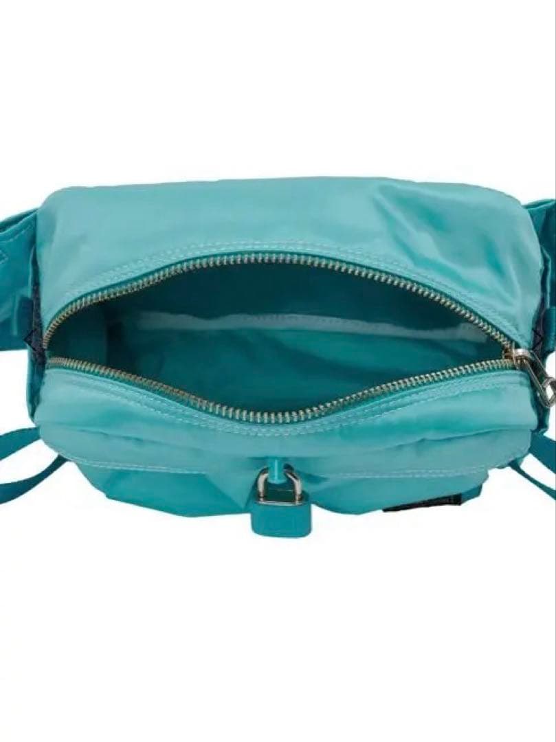 PORTER ターコイズ ウエストバッグ