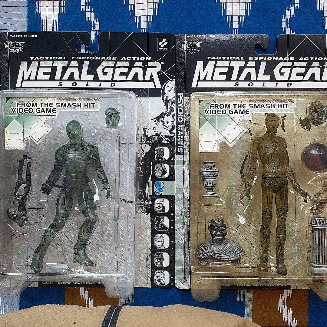 メタルギアソリッド フィギュアセット　クリアバージョン