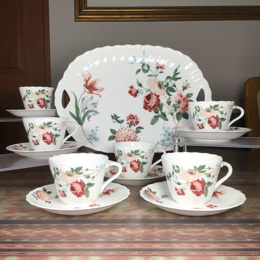 『プレうー特価』　ノリタケ 『British Heritage』　6客　楕円大皿