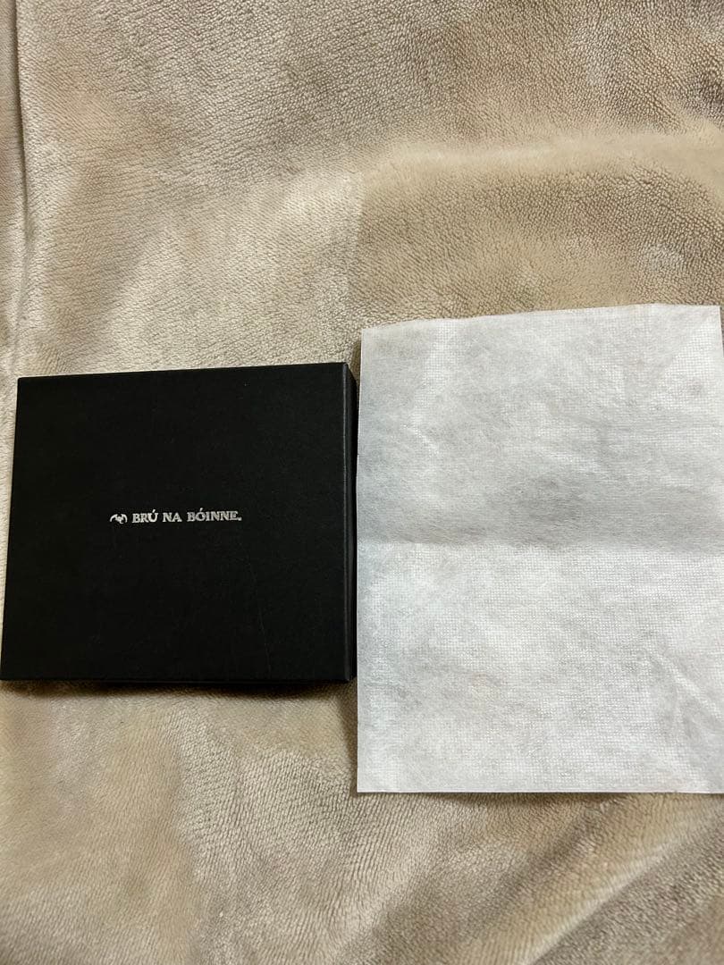 ブルーナボイン　クロコスモールウォレット　ベージュ