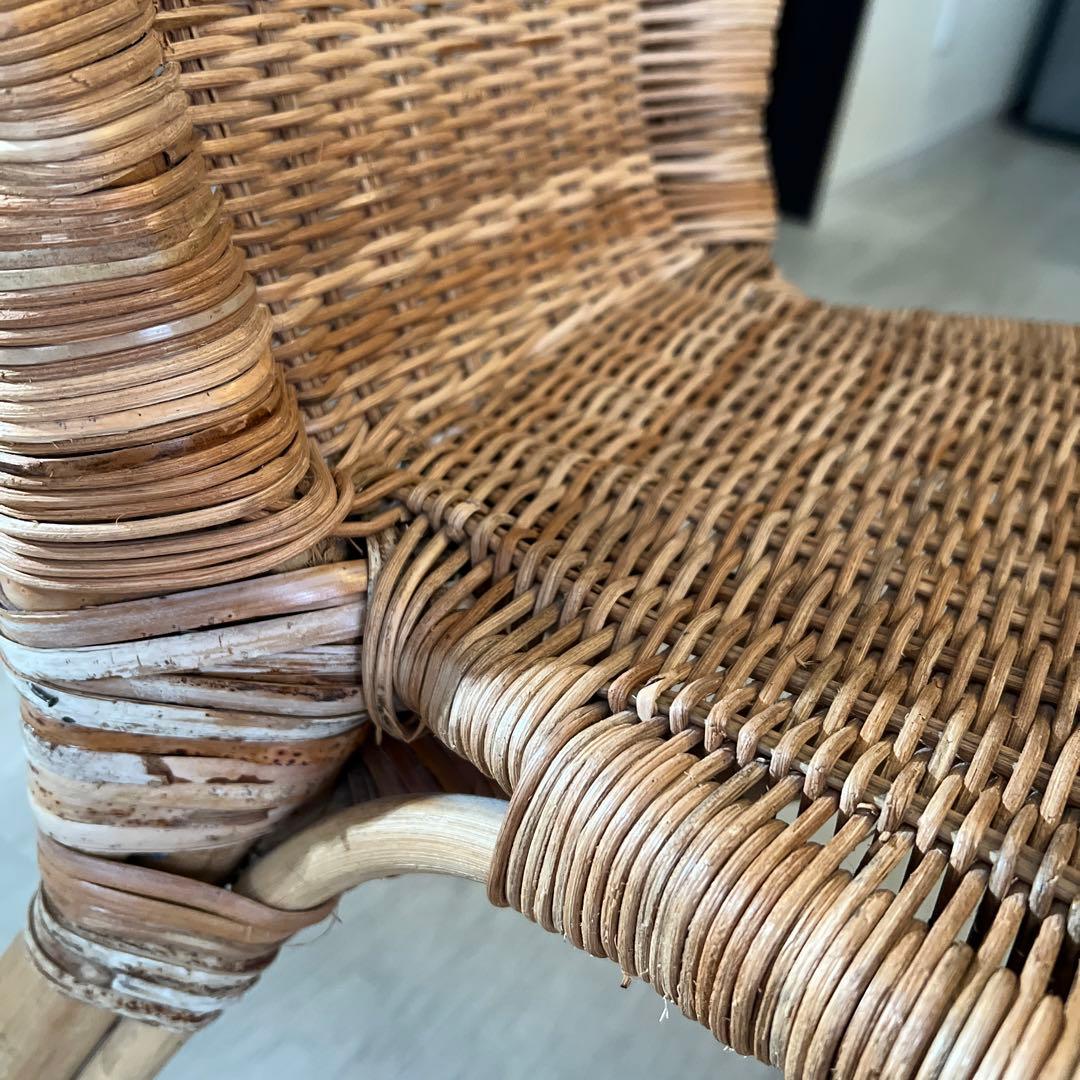 イケア　アーゲン　ラタンチェア　IKEA AGEN