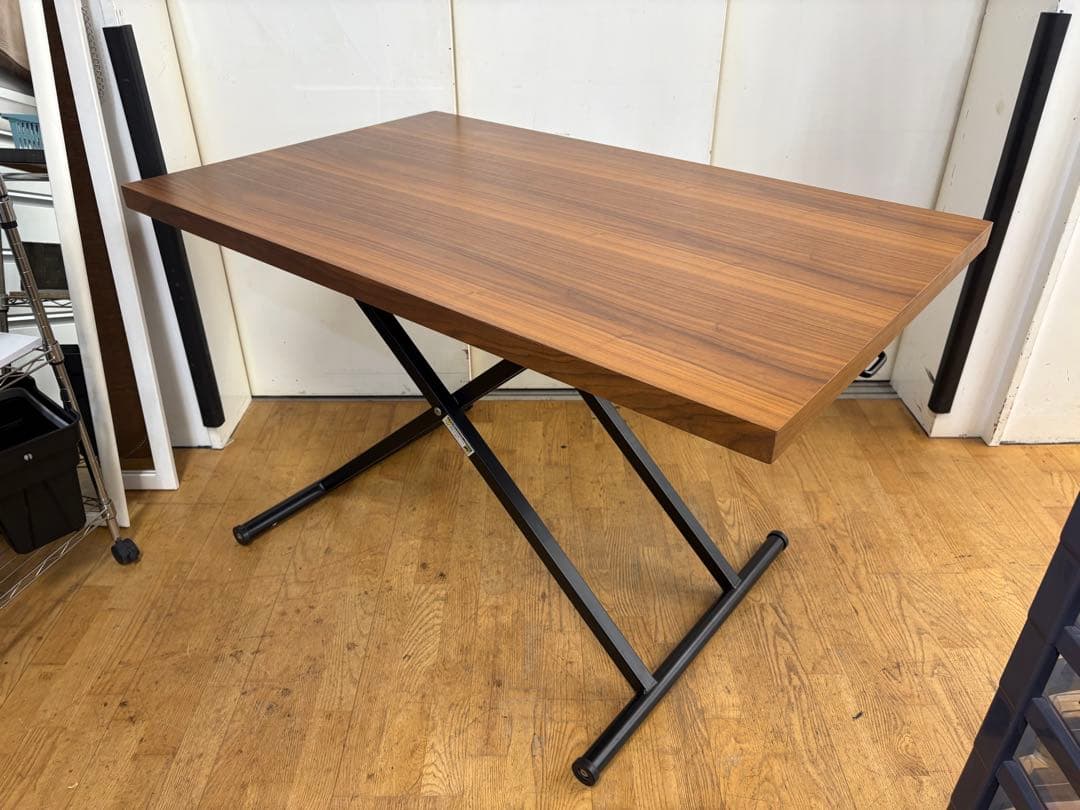 M069　ニトリ製　昇降式テーブル　テーブル　幅1200ｍｍ