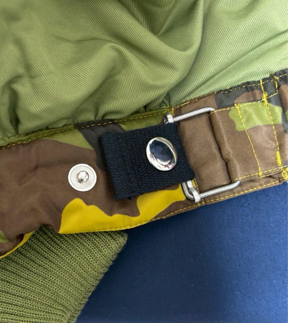 adidasとJEREMYSCOTTのコラボジャケットn-2b y2k