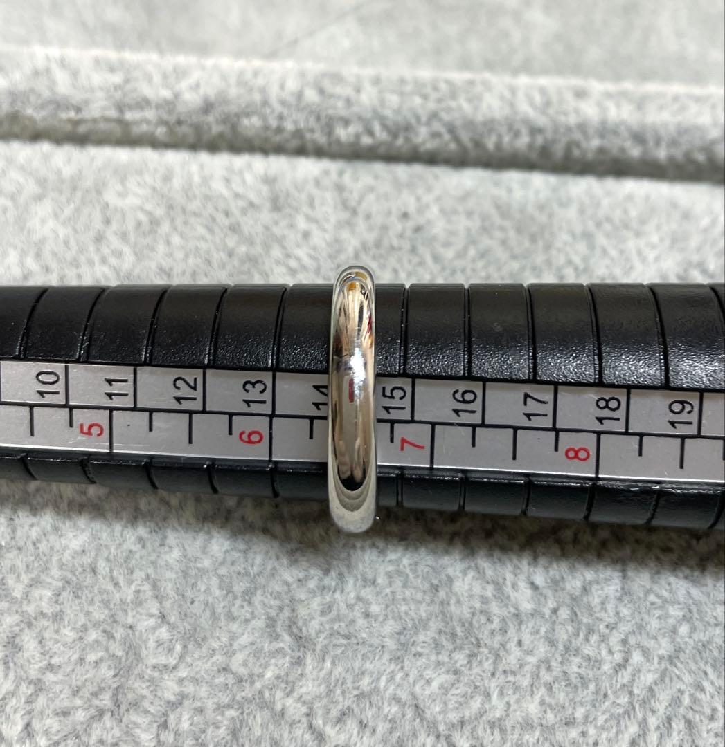 ◇Pt1000◇プラチナリング◇指輪◇約14号◇約5.8g◇刻印あり◇