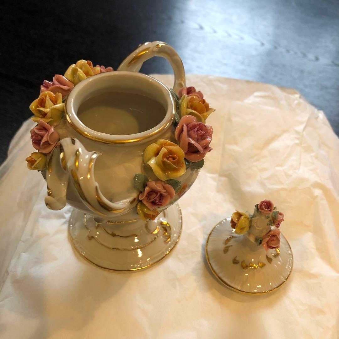 最終値下げ❗️ヴィンテージアンティーク 飾り壺？美品❗️