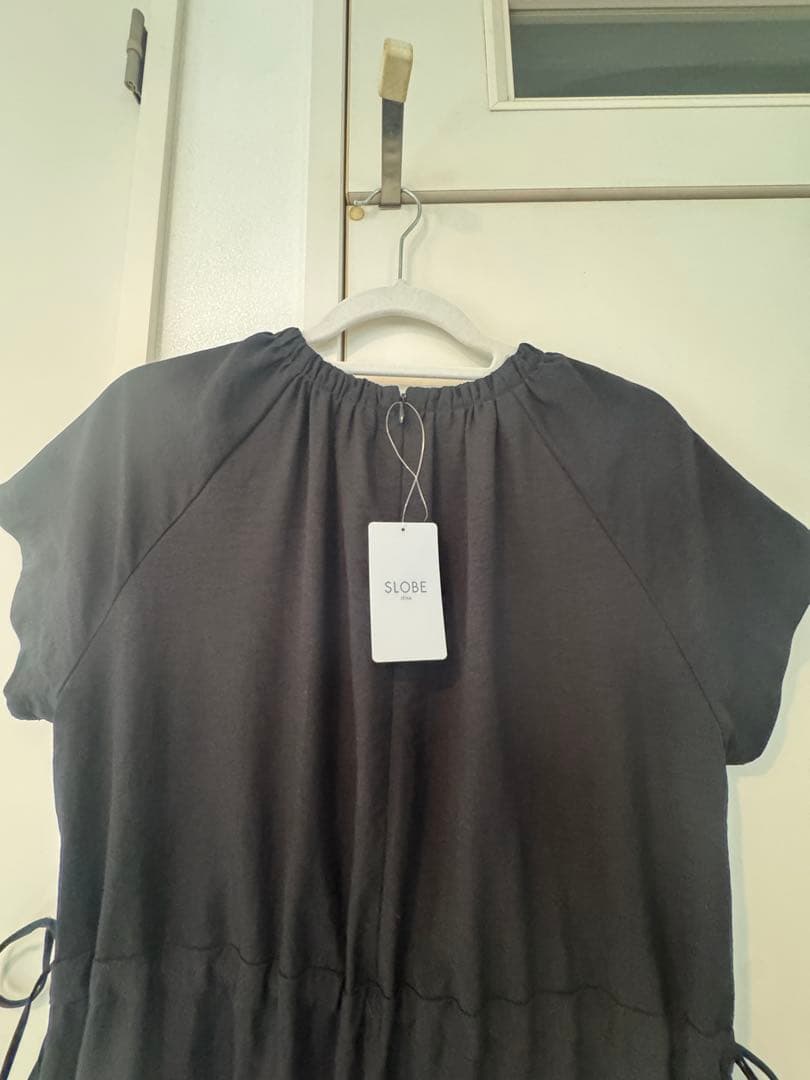 つみきさん専用　SLOBE IENAドロストギャザーオールインワン（黒）