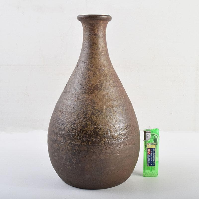桂又三郎極め　桃山時代　古備前　らっきょう徳利　V　R9541B