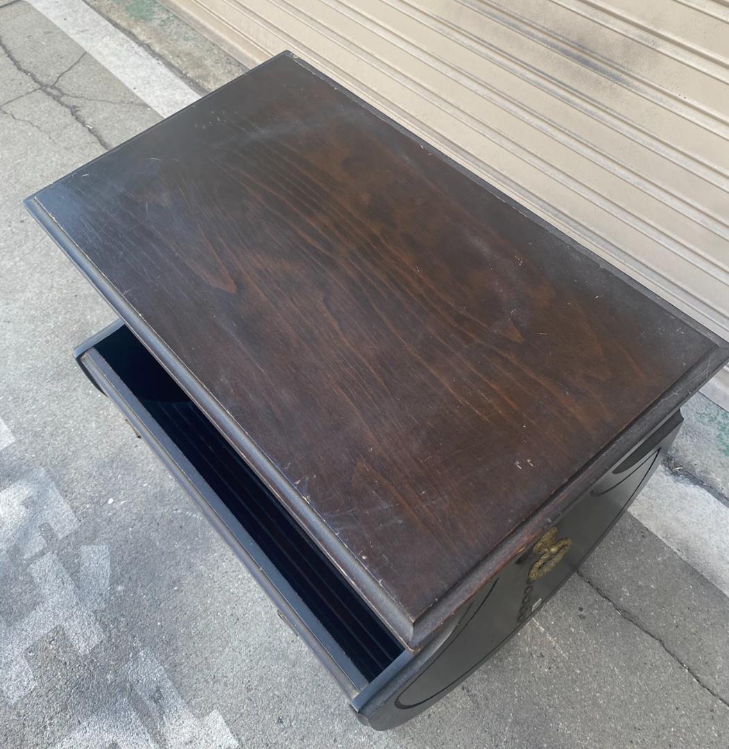 A415◆オールドカリモク◆サイドテーブル 古道具 ヴィンテージ カリモク