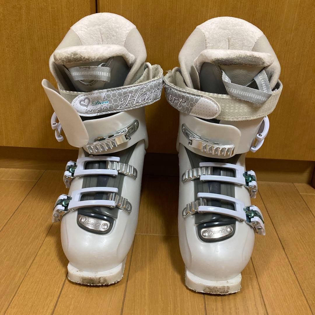 ⭐︎タイムセール⭐︎KAZAMAスキー板・ポールセット&Hartスキーブーツ23cm