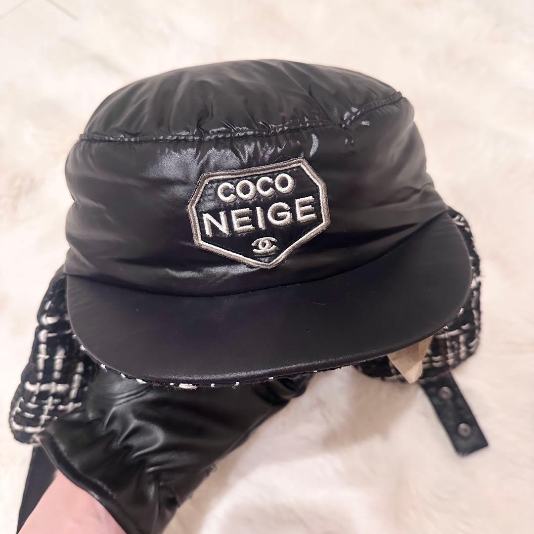 CHANEL ココネージュ 2018 ツイード帽子 未使用