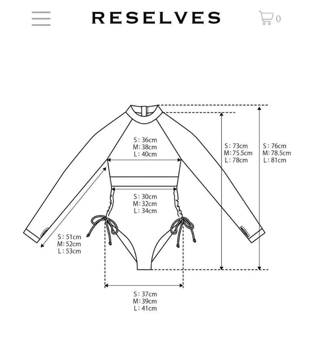 【ういにぃー様】 reselves 完売　ラッシュガード　seea リゾート