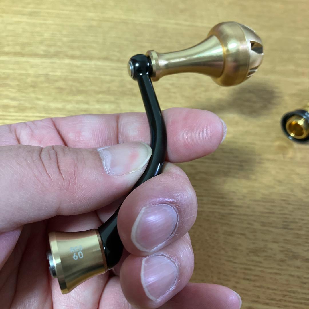 美品　SLP RCS マシンカット　60mmハンドル　リブレ　ダイワ用バランサー