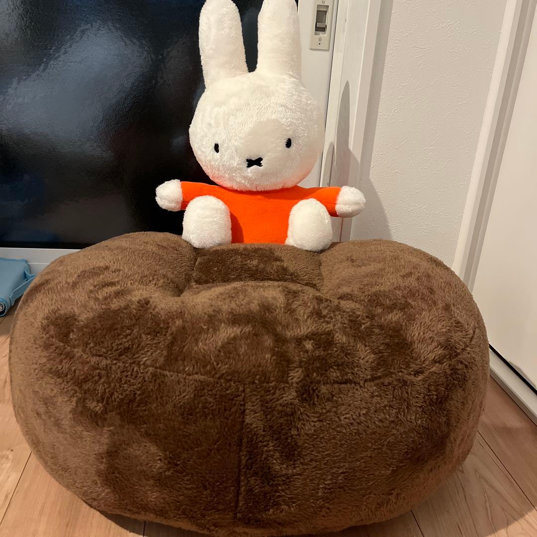 スタディオクリップ　ミッフィー コラボ　座椅子クッション