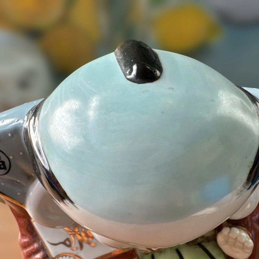 骨董　時代物　縁起物　福助　置物