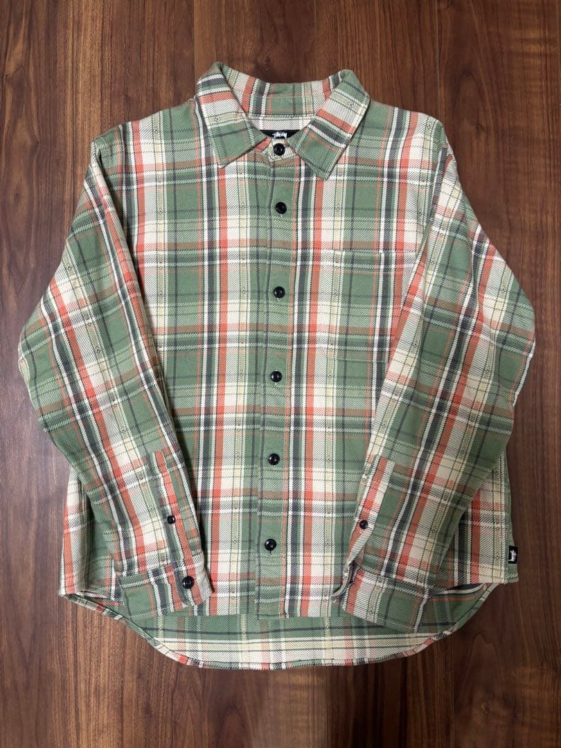 トップス Stussy Dan Washed Cotton Plaid Shirt