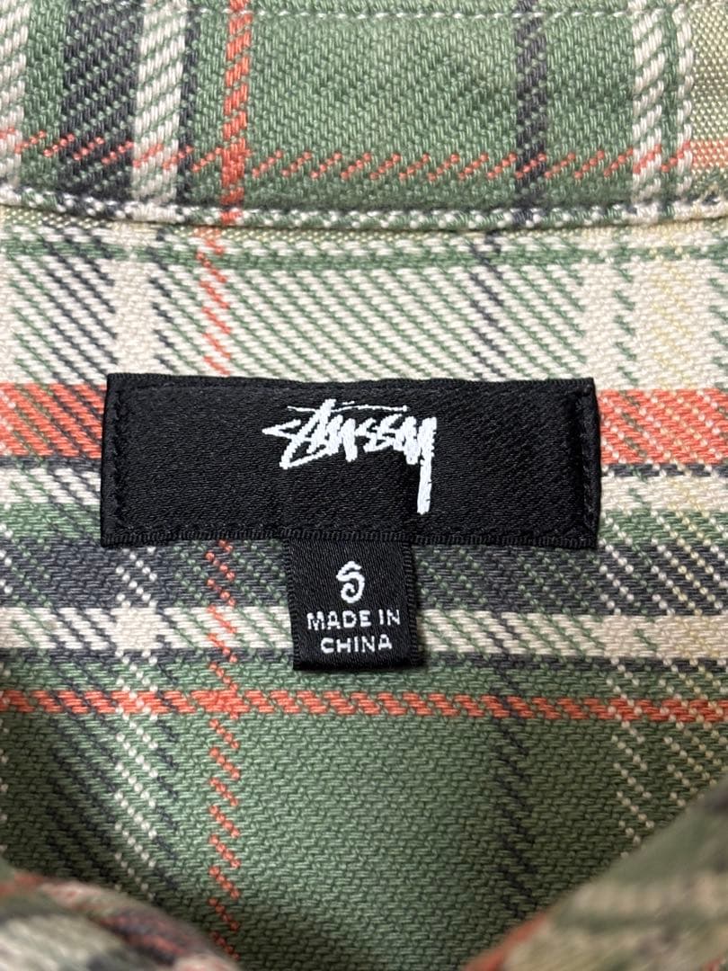 トップス Stussy Dan Washed Cotton Plaid Shirt