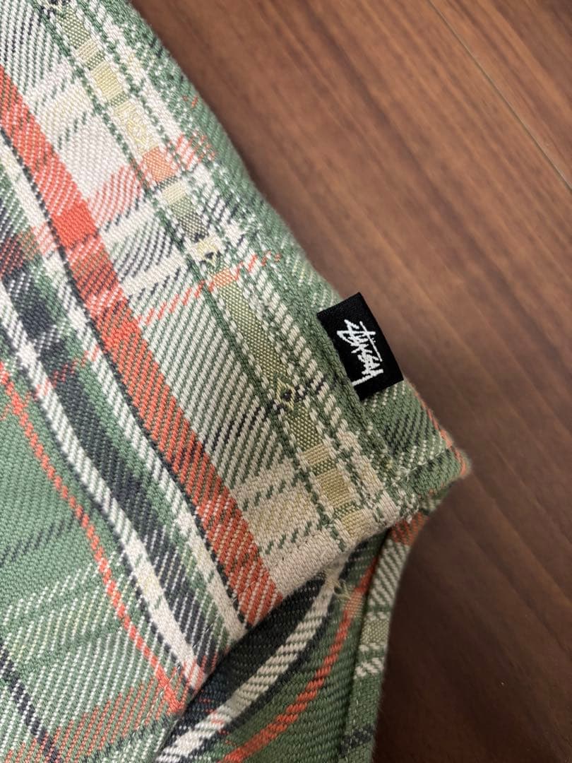 トップス Stussy Dan Washed Cotton Plaid Shirt