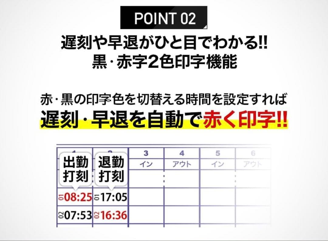 【ほぼ未使用品】　VOICE VT-1000 タイムカードリーダー　タイムカード