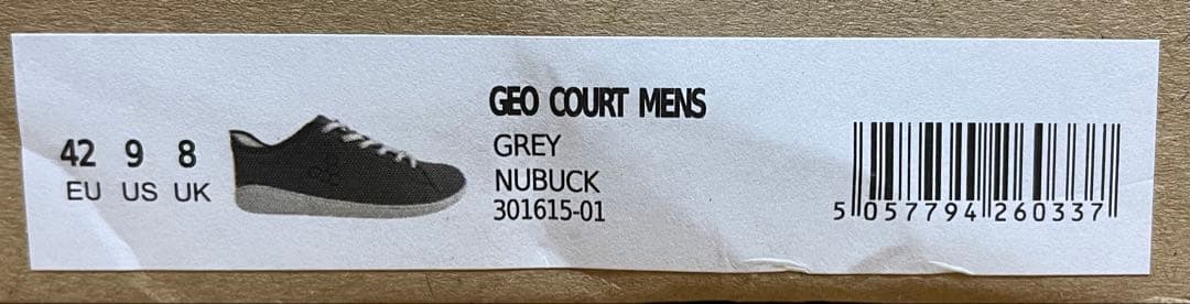 Vivobarefoot Geo Court 新品　EU42