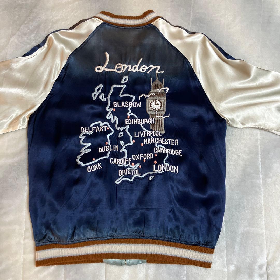 STAMMBAUM スカジャン シュタンバーム 刺繍 ブルゾン ロンドン